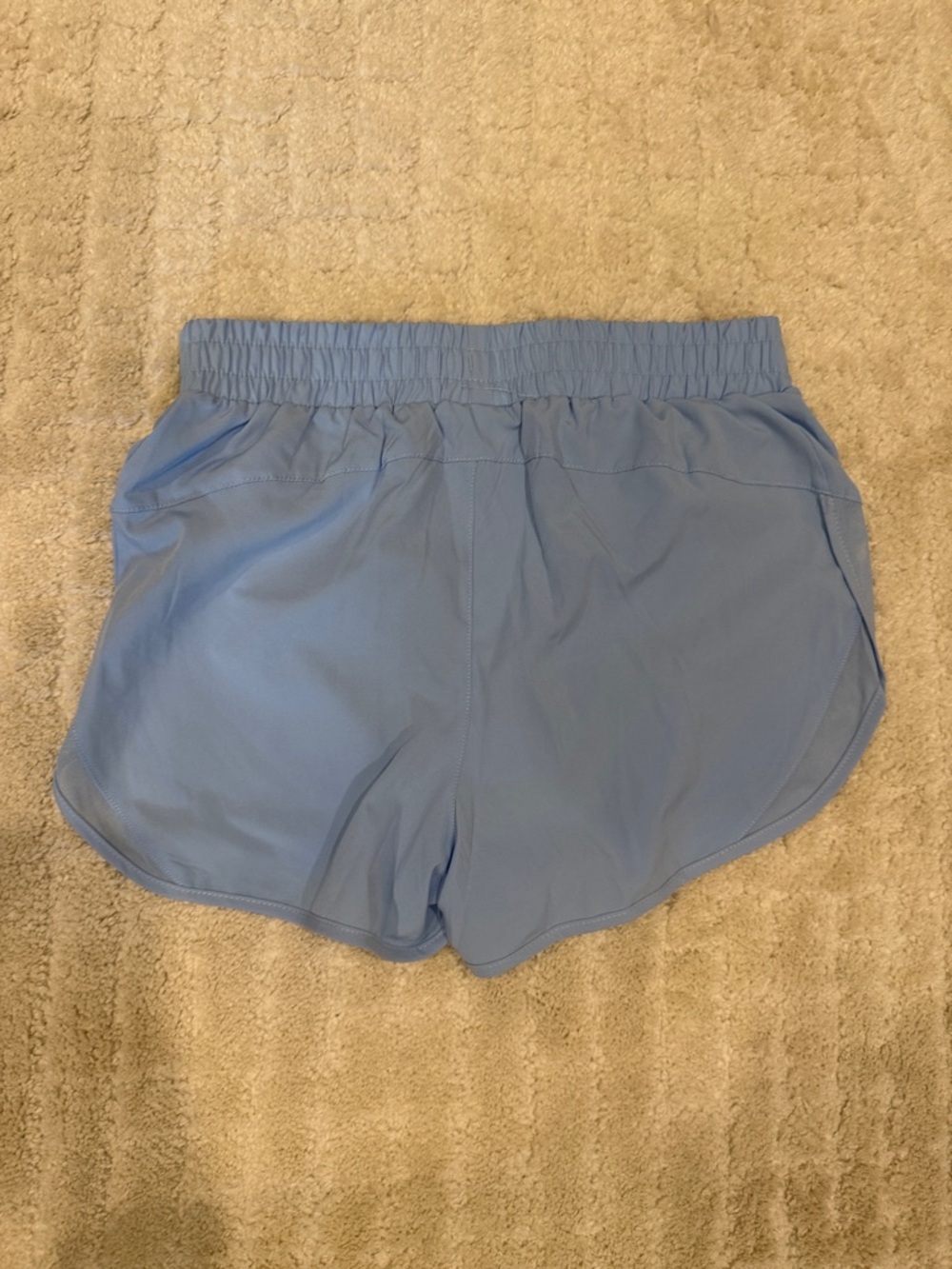 GOAT USA Women's Athletic Shorts in Light Blue - Picture 3 of 5